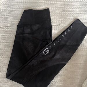 Wear it to Heart X CycleBar Charcoal Black Active Leggings